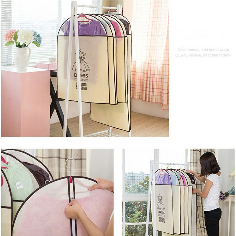 Kućna haljina Odijelo Navlaka za odjeću Kutija Vanjska tkanina Suknja otporna na prašinu Torbe za pohranu Zaštitnik Odjeća Navlaka otporna na prašinu