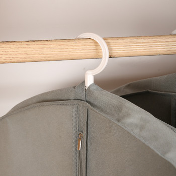 Πυκνά μη υφαντά ρούχα Παλτό φόρεμα με κάλυμμα σκόνης Πουκάμισο κρεμαστή τσάντα που πλένεται ντουλάπα Οργανωτής αποθήκευσης Θήκη προστασίας ρούχων