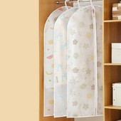 Mali svježi print uzorka Odjeća Navlaka otporna na prašinu Prozirni ormar Viseća torba Odijelo Kaput Vreća otporna na vlagu