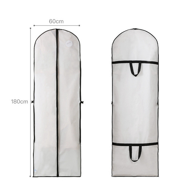 Tops Apģērbi Piekarināms Apģērbs Kleita Apģērbs Uzvalks Mētelis Putekļu aizsargs Mājas Uzglabāšanas Soma Soma Soma Organizators Garderobe Piekarināmi Apģērbi