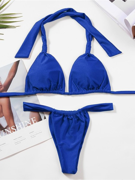 Novi model ženskog kupaćeg kostima s dvodijelnim trokutastim gornjim dijelom