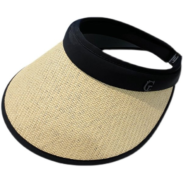 Ženska ljetna kapa sa šiltom i metalnim elementom