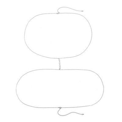 Sieviešu moderna ķermeņa kaklarota