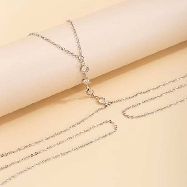 Sieviešu moderna ķermeņa kaklarota