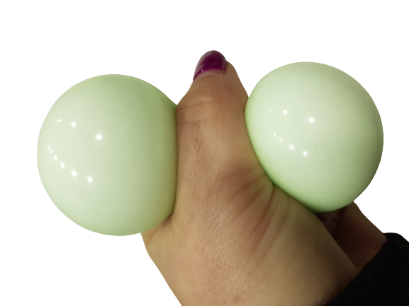 Играчка Squishy, Топка, Сензорна,  5  см