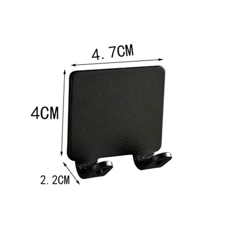 Magnetski stalak za pohranu aparata za brijanje Zidni stalak za pohranu Kuhinja Kupaonski utikač Kuka Prostor Aluminijski metalni držač ključeva Zidni