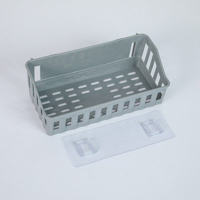 1gab Vannas istabas plaukts Vannas istabas līmes glabāšanas plaukts Virtuves mājas dekorēšana stūra dušas plaukts plauktu glabāšanas plauktu piederumi