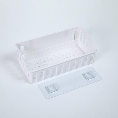 1gab Vannas istabas plaukts Vannas istabas līmes glabāšanas plaukts Virtuves mājas dekorēšana stūra dušas plaukts plauktu glabāšanas plauktu piederumi