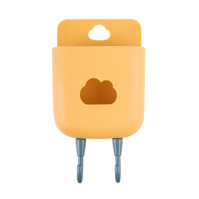 Držač četkice za zube Zid za kućanstvo Samoljepljivi bešavni stalak za pohranu kaktusa Organizator za brijanje Polica za odvod Kupaonski pribor