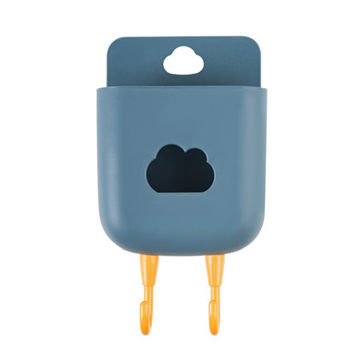 Držač četkice za zube Zid za kućanstvo Samoljepljivi bešavni stalak za pohranu kaktusa Organizator za brijanje Polica za odvod Kupaonski pribor