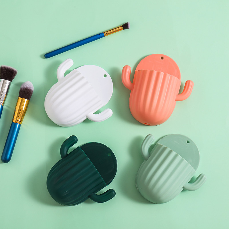 Držač četkice za zube Zid za kućanstvo Samoljepljivi bešavni stalak za pohranu kaktusa Organizator za brijanje Polica za odvod Kupaonski pribor