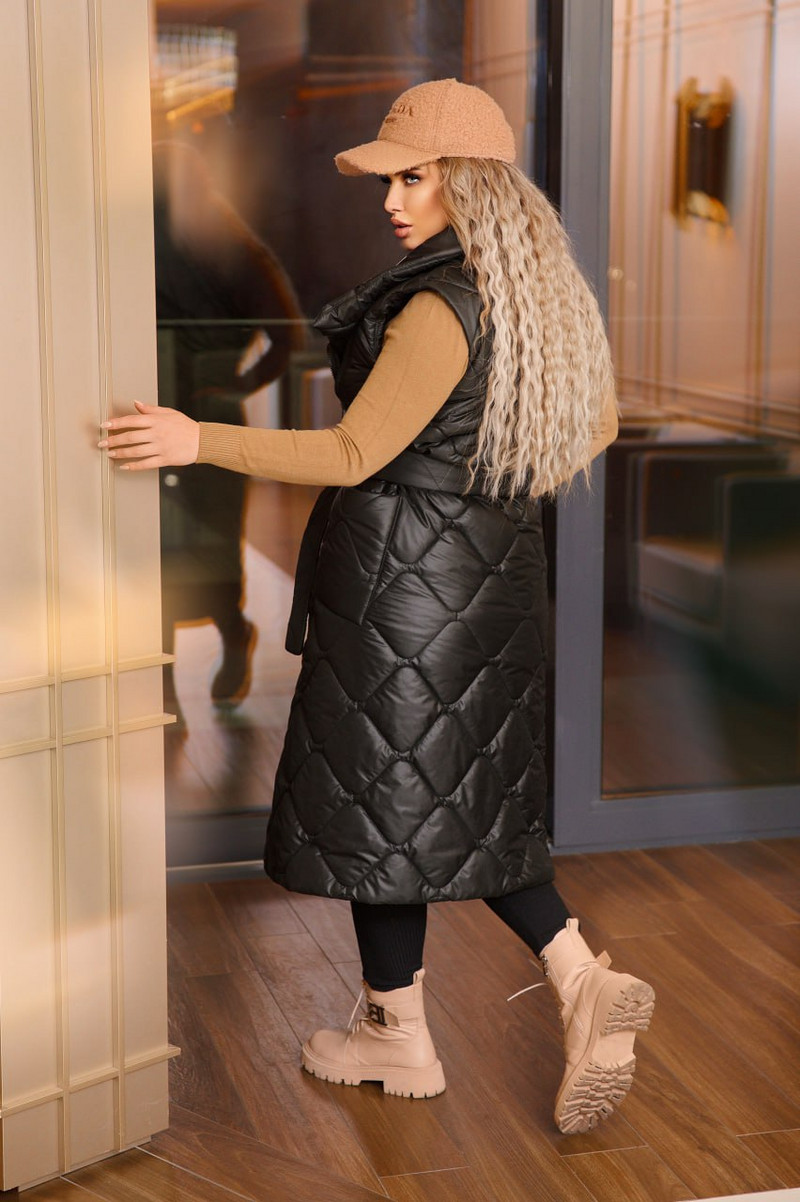 Дълъг елек от шушляк