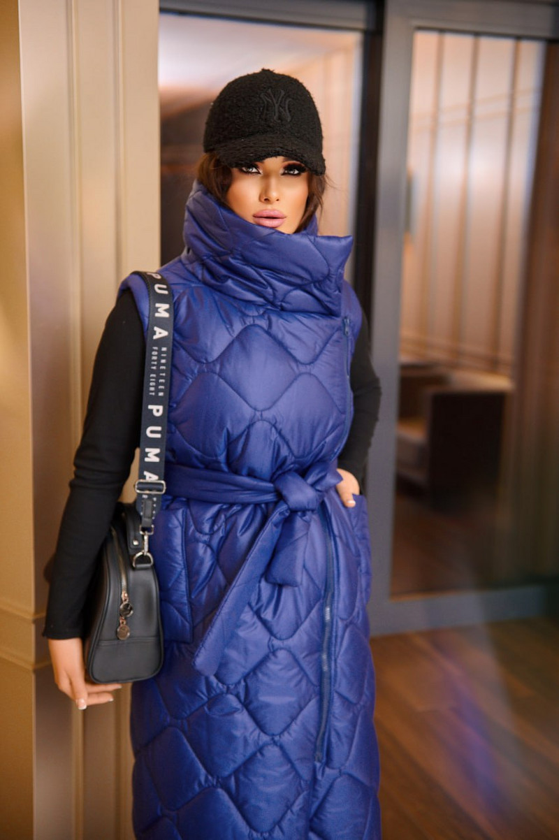 Дълъг елек от шушляк