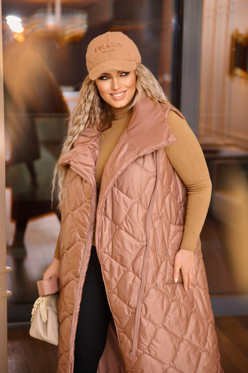 Дълъг елек от шушляк