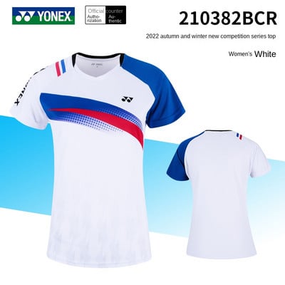 Yonex teniski sport Jersey sportska odjeća sportska odjeća badminton odjeća 2022 majica kratkih rukava muškarci žene 110382BCR