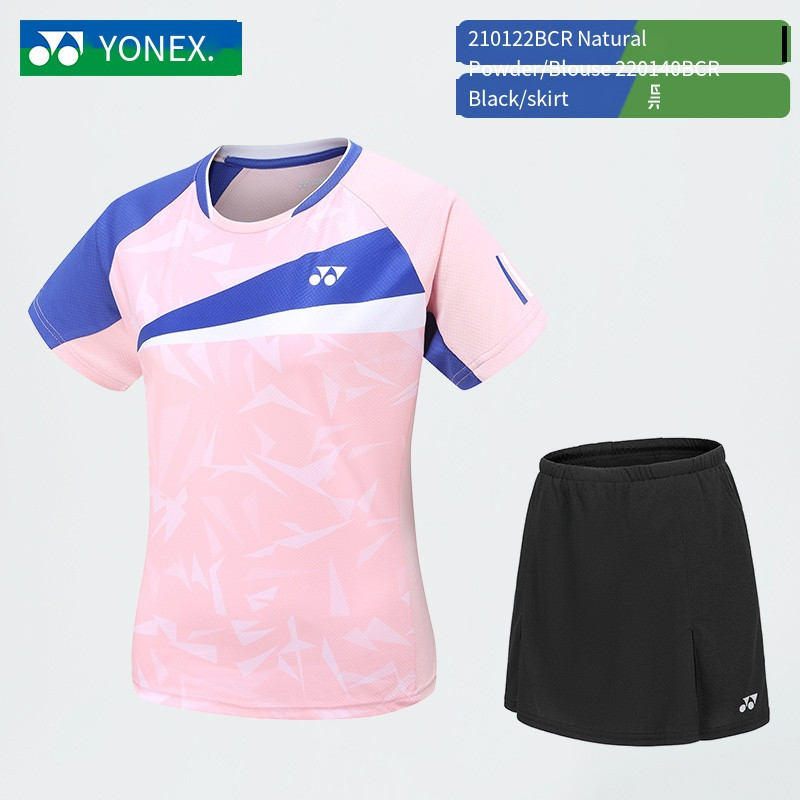 YONEX sport Dres sportska odjeća sportska odjeća badminton odjeća 2022 kratkih rukava za muškarce žene reprezentacija 115179BCR