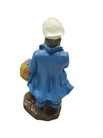 Статуетка Ahelos, Капитан с глобус, Керамична, 11х5 см