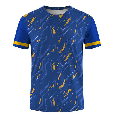 Badminton Tennis Series 3D Harajuku Print Nova popularna muška i ženska sportska udobna široka majica kratkih rukava s okruglim izrezom