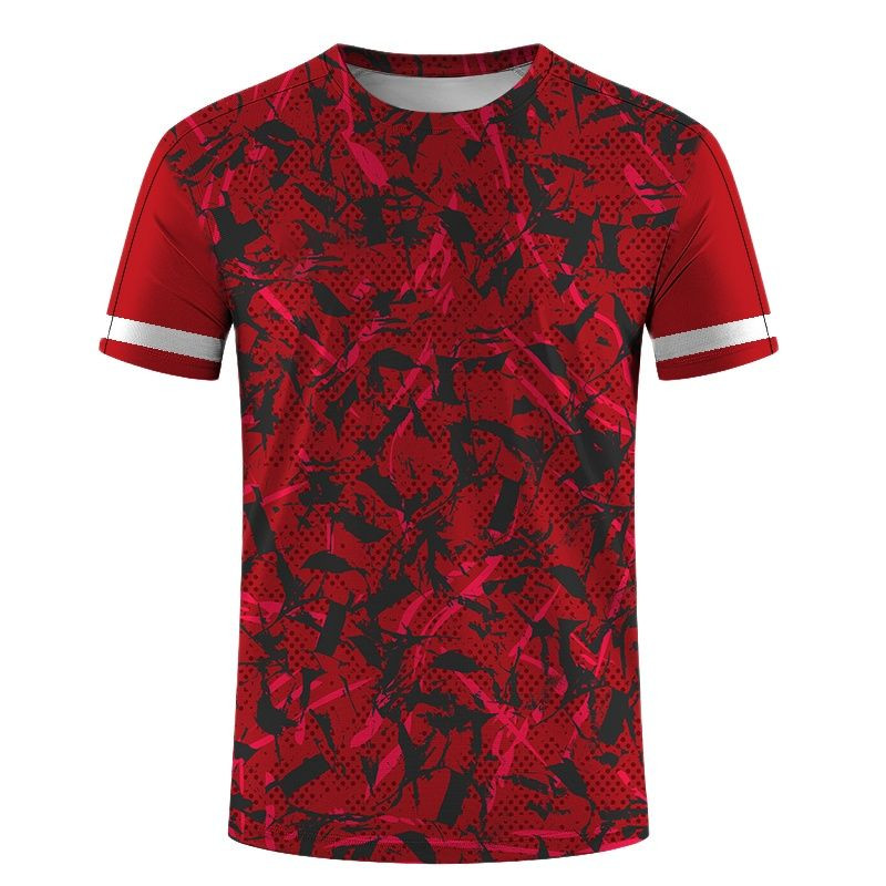 Badminton Tennis Series 3D Harajuku Print Nova popularna muška i ženska sportska udobna široka majica kratkih rukava s okruglim izrezom