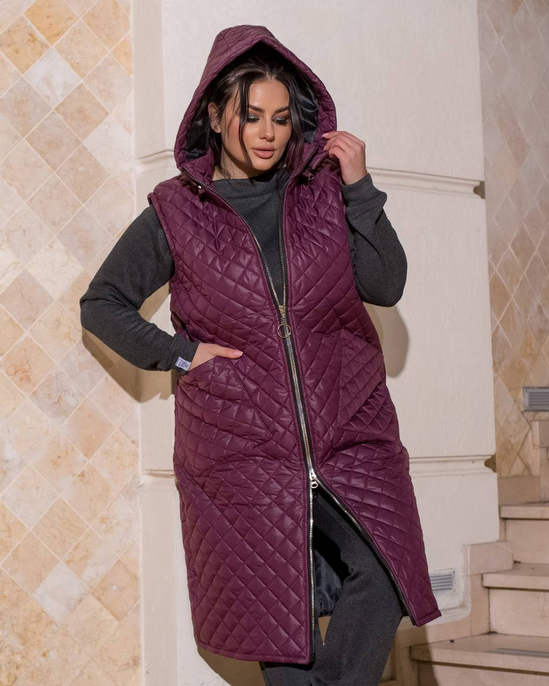 Елек с качулка