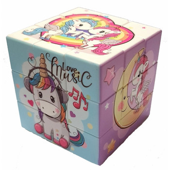 Куб Ahelos, Unicorn Тип Рубик, Магически