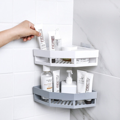 Triangle Bathroom Shelf Organizer Σαμπουάν Gel Αποθήκευσης Καλάθι Επιτοίχιας Γωνιακή θήκη ντουζιέρας Αξεσουάρ κουζίνας