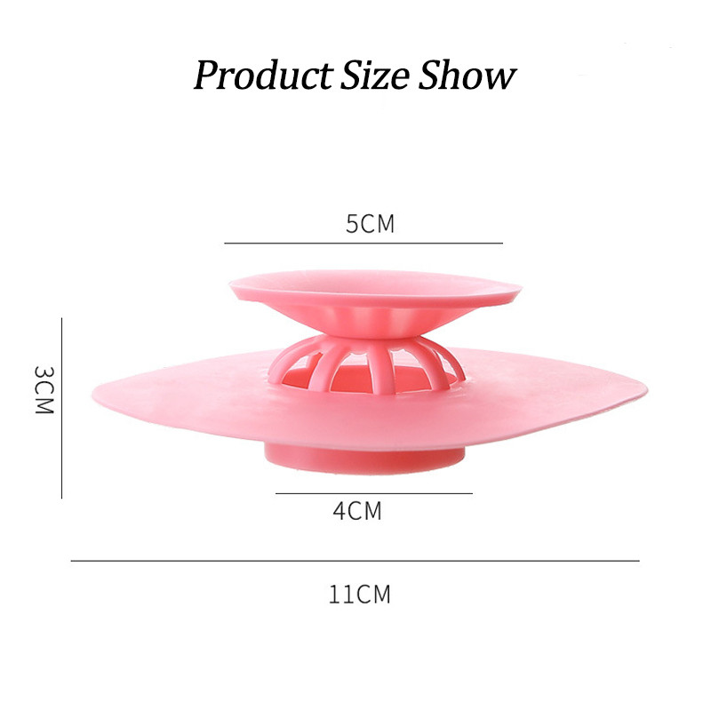 Virtuves prese Tips Smaku Necaurlaidīgs Slēgts Atlēciens Silikagela Grīdas Drenāžas Vannas istabas Pretbloķēšanas Plastmasas Izlietnes Filtra grīdas Drenāžas Spraudnis