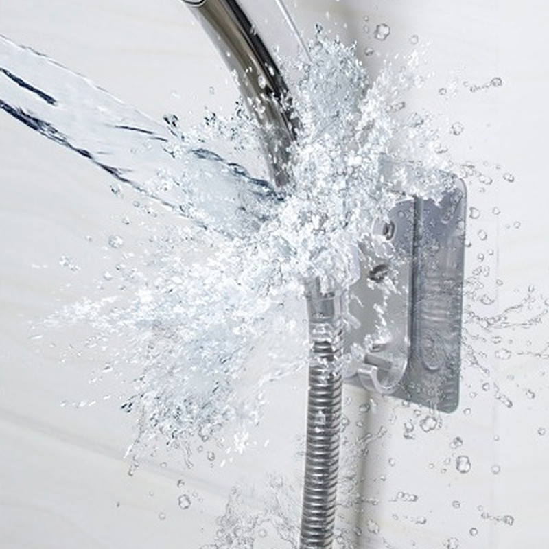 Snažno ljepilo 90° aluminijski zidni gel držač za glavu tuša Podesivi nosač stalka za kupaonski pribor