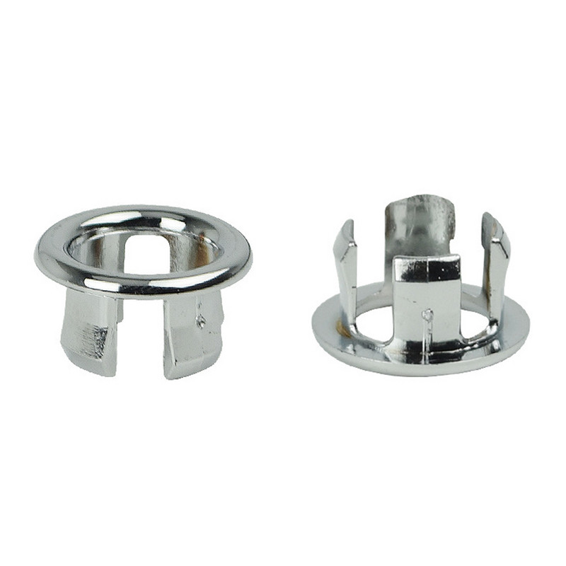 Vonios kambario praustuvo atsarginis pakeitimas 22 mm–24 mm apvalios skylės apvalios perpildymo dangtelio apdaila tinklinio žiedo praustuvo perpildymo vonios priedas