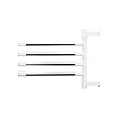 Izturīgs dvieļu plaukta piesūceknis, 180 grādu rotācijas kompakts sienas dvieļu plaukts