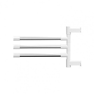 Izturīgs dvieļu plaukta piesūceknis, 180 grādu rotācijas kompakts sienas dvieļu plaukts