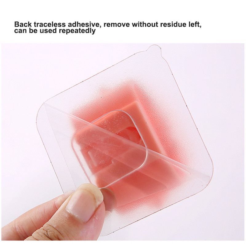 1 gab Sienas slotas turētājs Mopu pakaramais klipsis Glabāšanas plaukts Plastmasas organizators virtuves vannas istabas glabāšanas instrumentu piederumiem