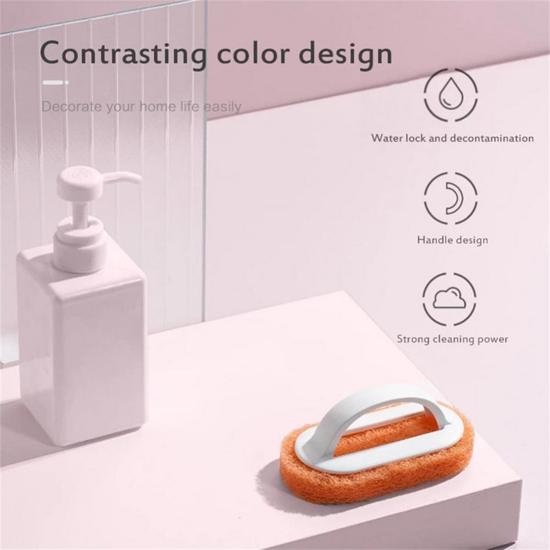 Višenamjenska četka za čišćenje, spužvasta četka za kuhinju, kupaonska spužva, četka za čišćenje spužve, alati za čišćenje dna