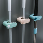 Nymph Višenamjenske ljepljive kuke za brisanje Kućna zidna četka Držač alata za metlu Kuhinja Kupaonica Snažne kuke