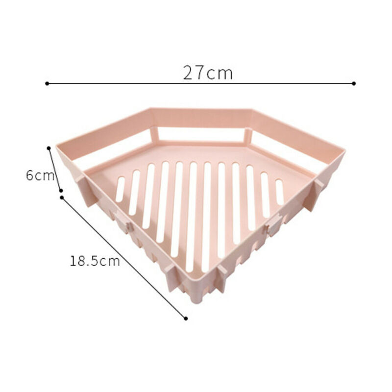 Τοίχο αναρρόφησης Τριγωνικό ντους Caddy Ράφι Μπάνιο Γωνιακό ράφι μπάνιου Θήκη αποθήκευσης Organizer Ράφια