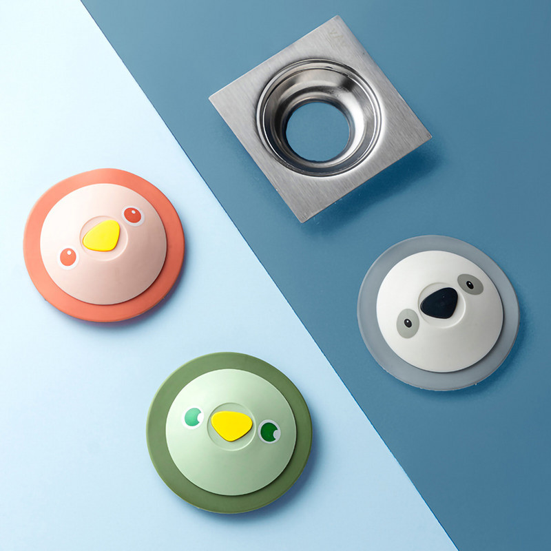 Vonios silikono grindų kanalizacija Grindų dangtis Virtuvės kriauklės kištukas Vonios kištukas Įrankis Vandens kriauklės drenažo kamštis Vonios kambario priedai