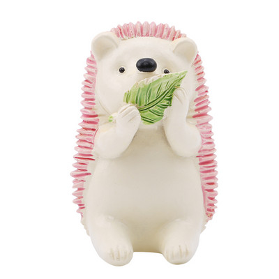 Kreativni smolasti slatki jež Stalak za pohranu četkice za zube Držač Zidna kupaonska vješalica za ručnike Dodaci za dom