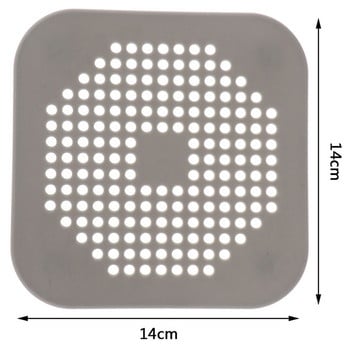 Цедка за оттичане на мивка Уловители за косми Гумен душ Вана Подов филтър Водна запушалка Силиконова тапа за баня Кухня Дезодорант