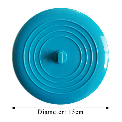 Čep za sudoper Okrugli oblik Čiste boje Silikonski čep za čep Višenamjenski poklopac za podni odvod za kuhinju Dodatak za kupaonicu