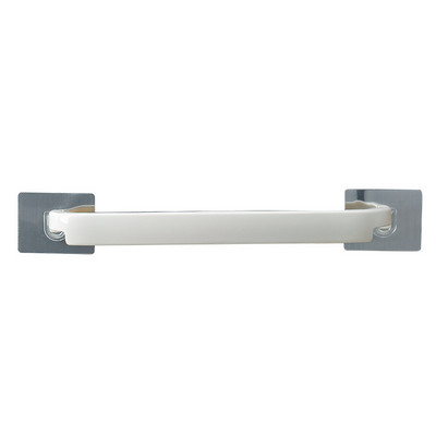 Pašlīmējošs dvieļu turētājs, pie sienas stiprināms dvieļu pakaramais vannas istabas dvieļu stieņa plaukts, ruļļa turētājs, piekarināms ar āķi dvieļu pakaramais