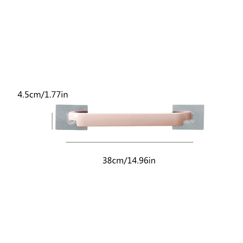 Pašlīmējošs dvieļu turētājs, pie sienas stiprināms dvieļu pakaramais vannas istabas dvieļu stieņa plaukts, ruļļa turētājs, piekarināms ar āķi dvieļu pakaramais