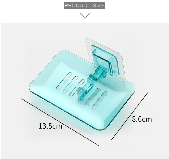 Posude za sapun Odvod Držač za spužvu Organizator za kupaonicu Zidni stalak za pohranu Kutija za sapun Kuhinjska viseća polica