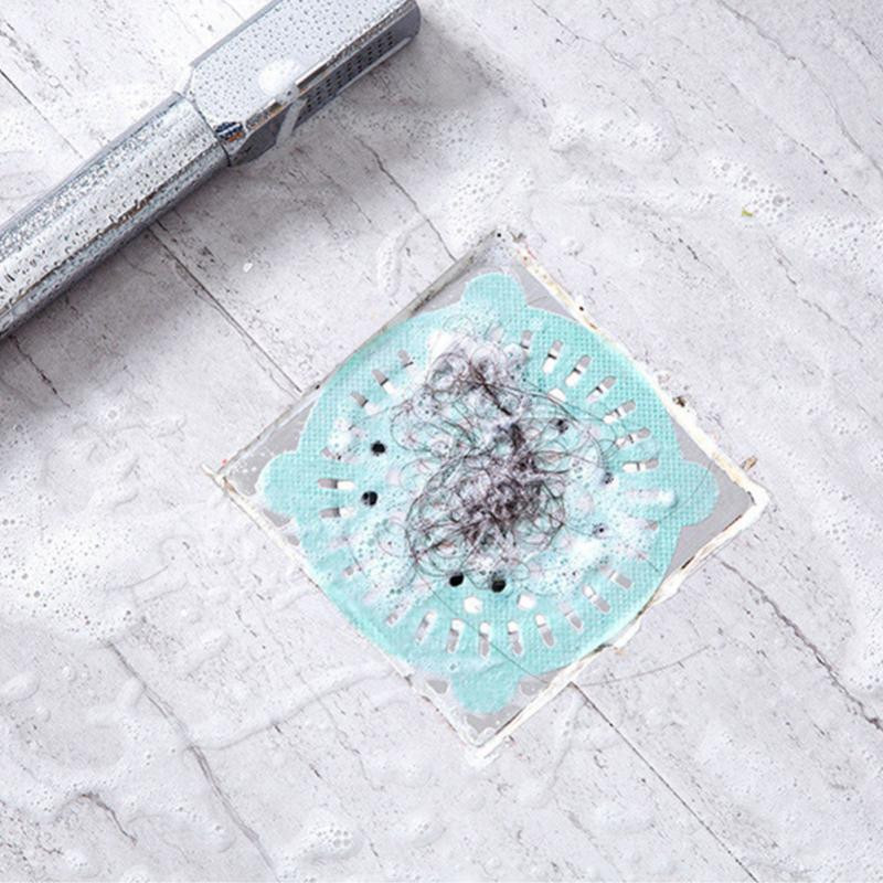 1/10 vnt Audinio nutekėjimo plaukų gaudyklė virtuvės kriauklės sietelis vonios kambario dušo kriauklės kamštis drenažo dangtelis plaukų gaudyklės filtras plaukų lipdukas