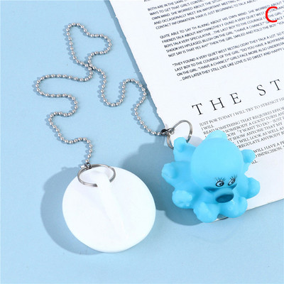 1PC Crtani patka morska zvijezda hobotnica kornjača morski pas vodootporni gumeni čep kreativni čep za umivaonik u boji (narančasta/bijela/crna)