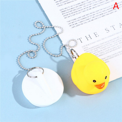 1PC Crtani patka morska zvijezda hobotnica kornjača morski pas vodootporni gumeni čep kreativni čep za umivaonik u boji (narančasta/bijela/crna)