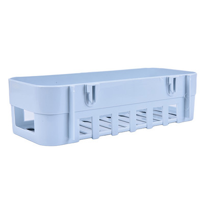 Kupaonska kutna polica za tuširanje WC ljepilo Šampon Gel Košara za pohranu Viseći na zid Kupaonski stalak Kutija za pohranu sitnica uz krevet