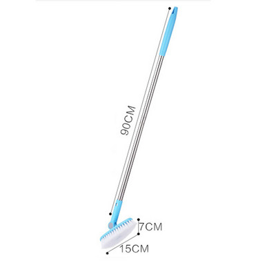 Majapidamisvannitoa pika varrega hari välispõrandaplaat Keraamiline plaat puhastamiseks harja WC vanni põranda puhastushari