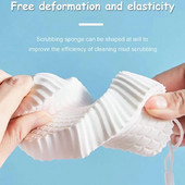 3D pehme käsn kooriv surnud nahka käsn Masseerija käsn kehavanni puhastav puhastusvahend kooriv puhastusharjad dušš C1N7