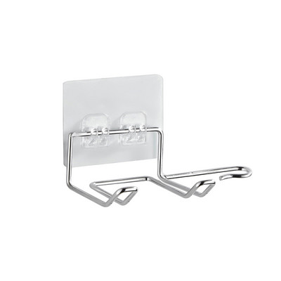 Brīvroku matu žāvētāja turētājs Sienas stiprinājuma plaukts Matu žāvētājs Kronšteins Matu taisnotājs Organizators Glabāšana Mājas Vannas istabas piederumi