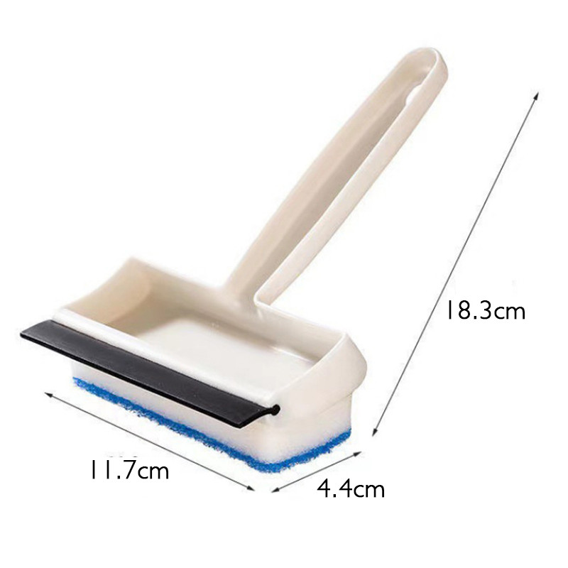 Četka za čišćenje WC školjke Dvostrani brisač Ogledalo Staklena spužva Kupaonica Kuhinjski zid Sredstvo za čišćenje kućanstva Koristan alat za kućnu krpu
